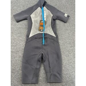 Dbx Shorty Neoprene Wetsuit Youth XL 3/2mm Gray Stretch Water Resistance Thermal